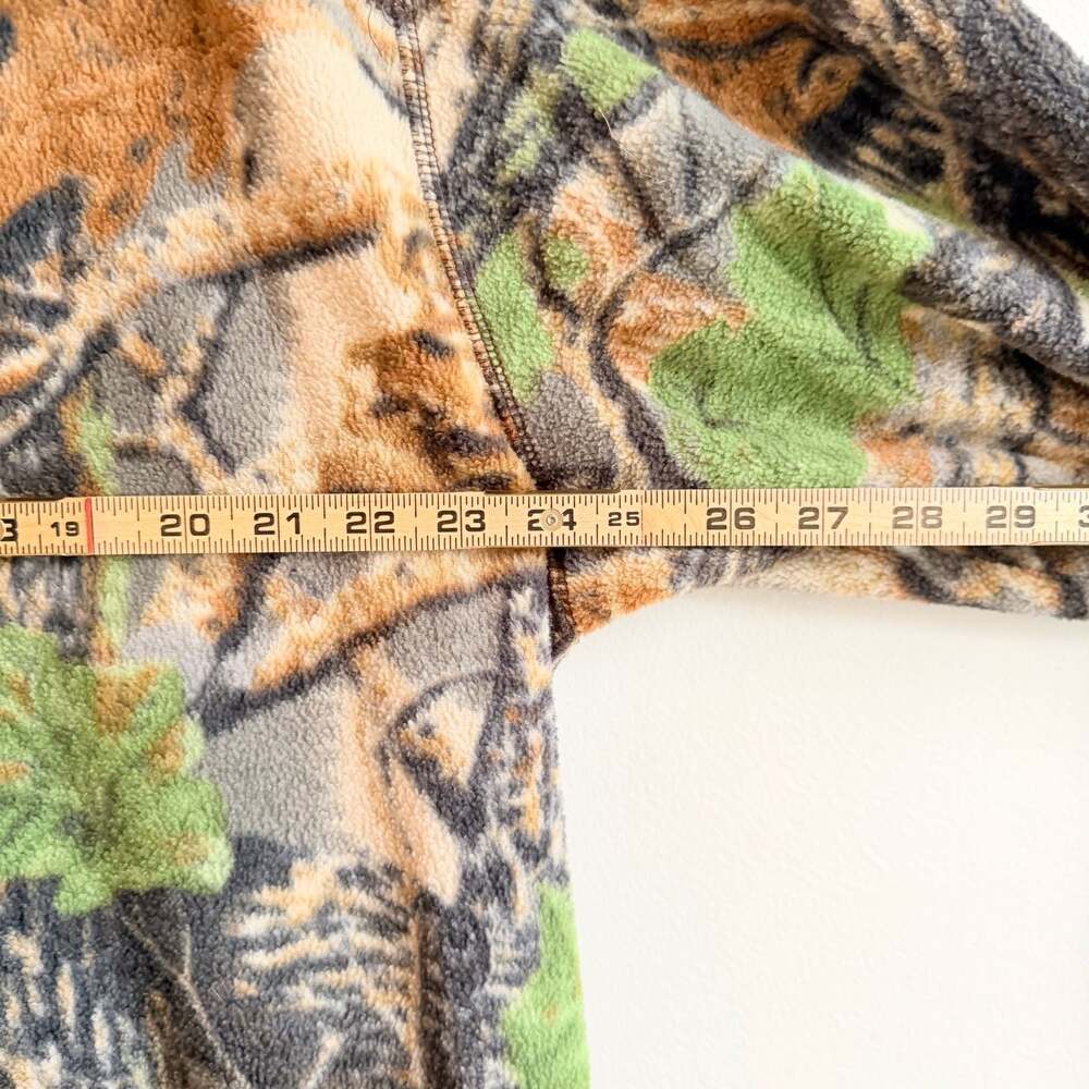 Cabela's Men's Size XL High Pile Fleece Full Zip Camo Hunting Jacket - Picture 6 of 8